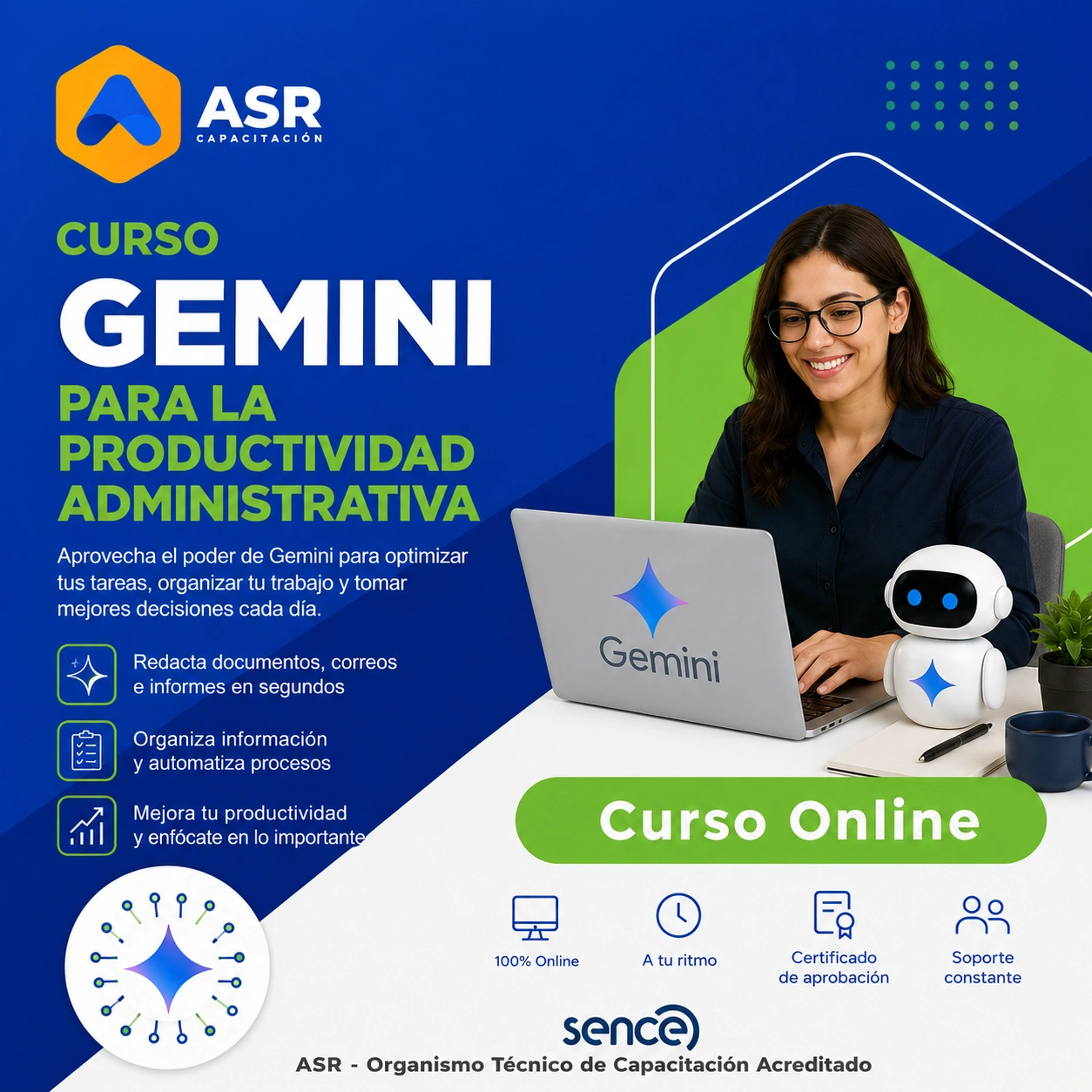 Gemini para la productividad administrativa