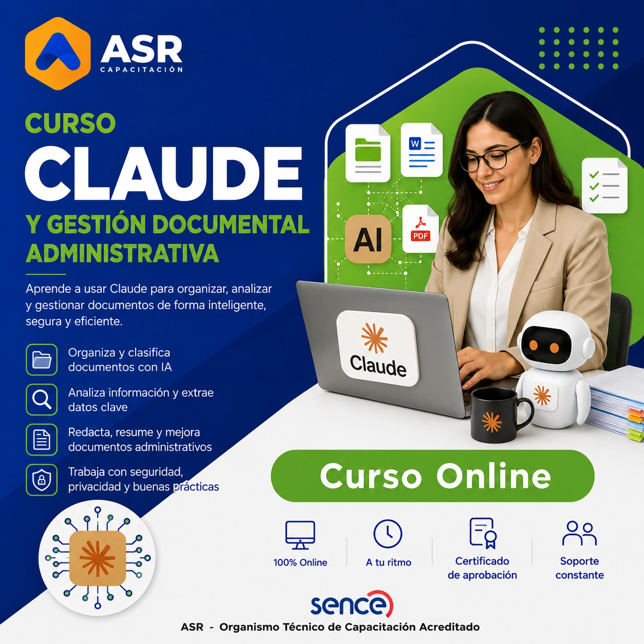 Claude y gestión documental administrativa