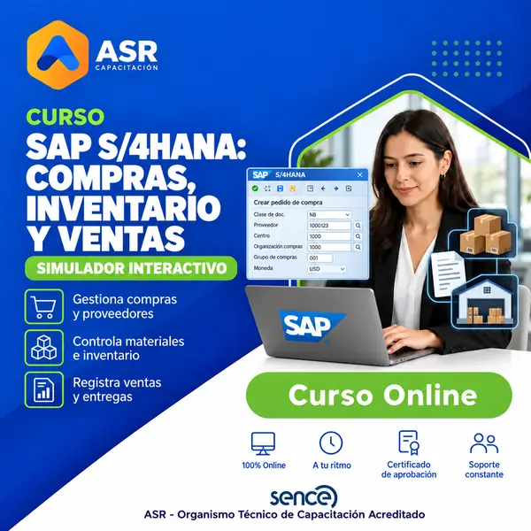 SAP S4 HANA: Compras, Inventario y Ventas
